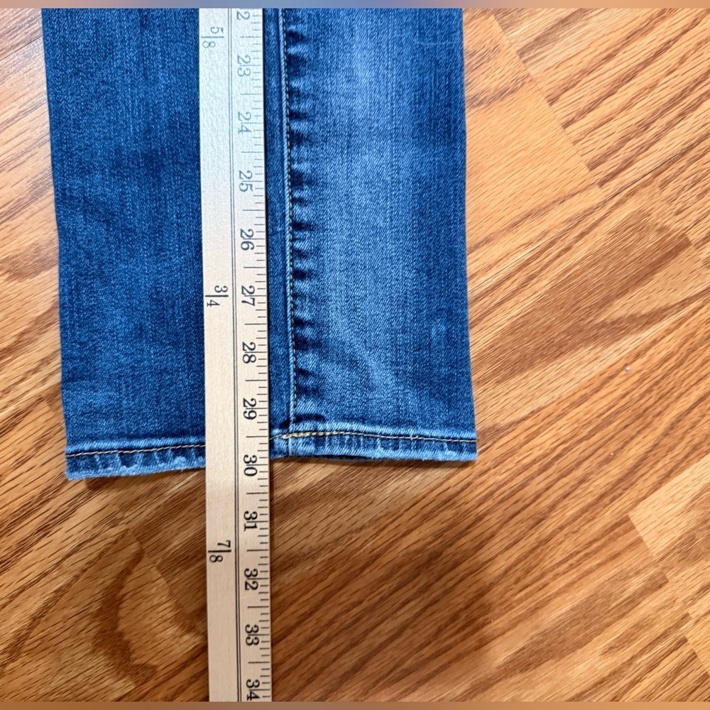Kut from the Kloth Catherine Mid-Rise Boyfriend Distressed Jeans Sz 14 - Picture 11 of 12